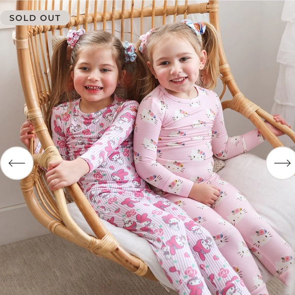 NWT Posh Peanut My Melody Sanrio Pajamas Size 2T and 3T-4T! - Picture 9 of 10